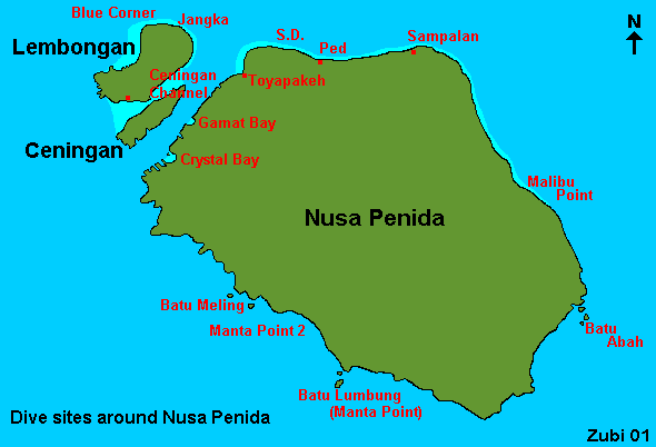 MBA Bali Tours - Nusa Penida island