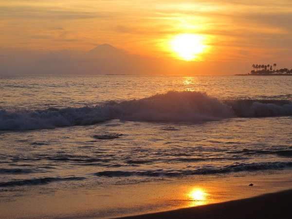 Bali Tour - Sunset at Senggigi Beach