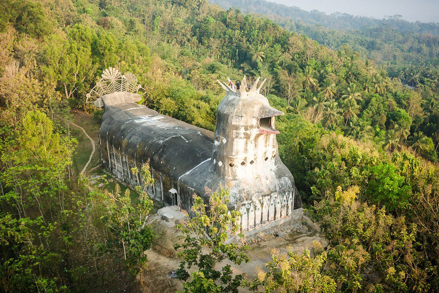 Chicken Church (Magelang,
 Central Java)