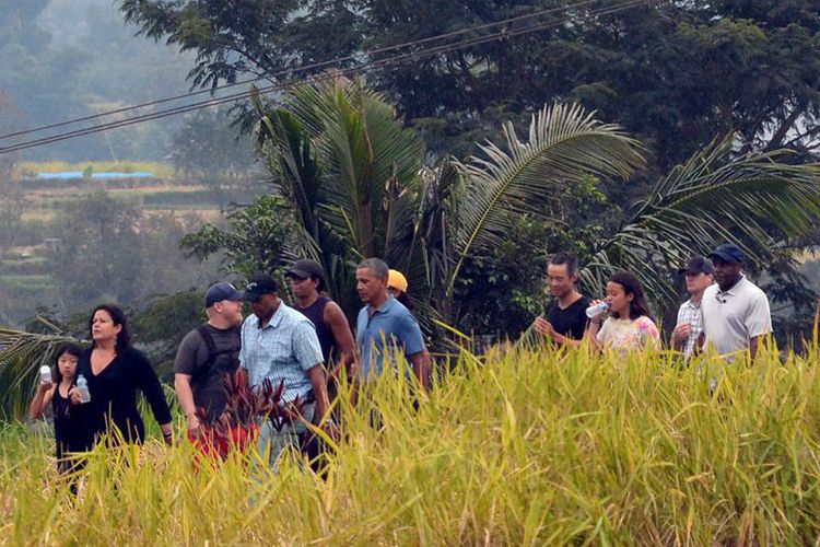 Bali Rafting with Obama