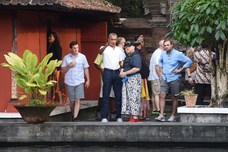 Bali Rafting with Obama